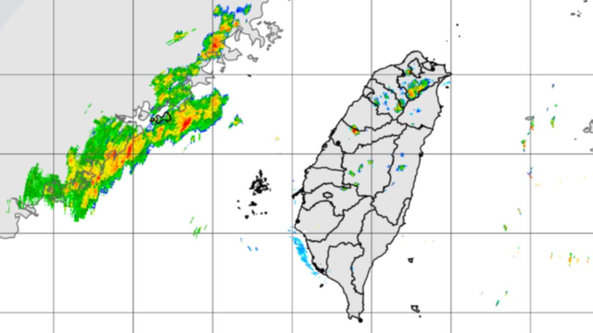 天氣/雨來了!對流旺盛北北基桃「10縣市大雨特報」 恐下到晚上