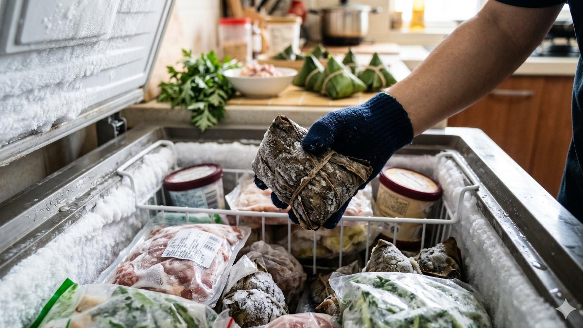 放冰箱一年成「殭屍粽」 醫:不建議食用!有急性腎損傷風險