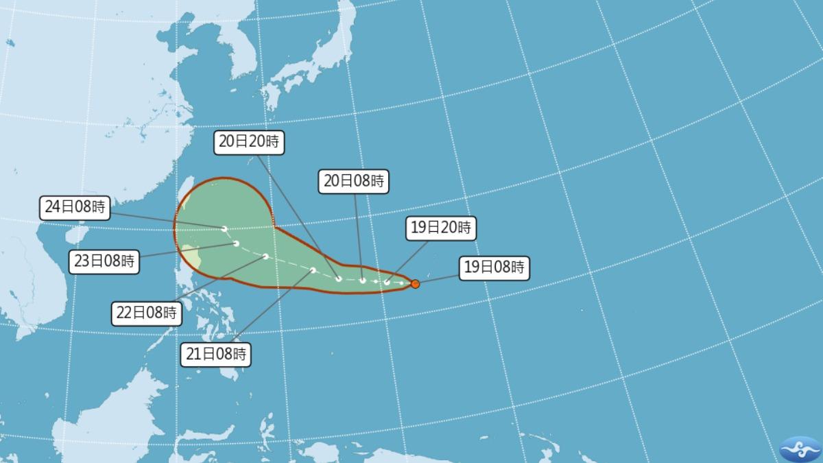 天氣/颱風米克拉估明生成!下週一恐升中颱 「這天」逼近台灣
