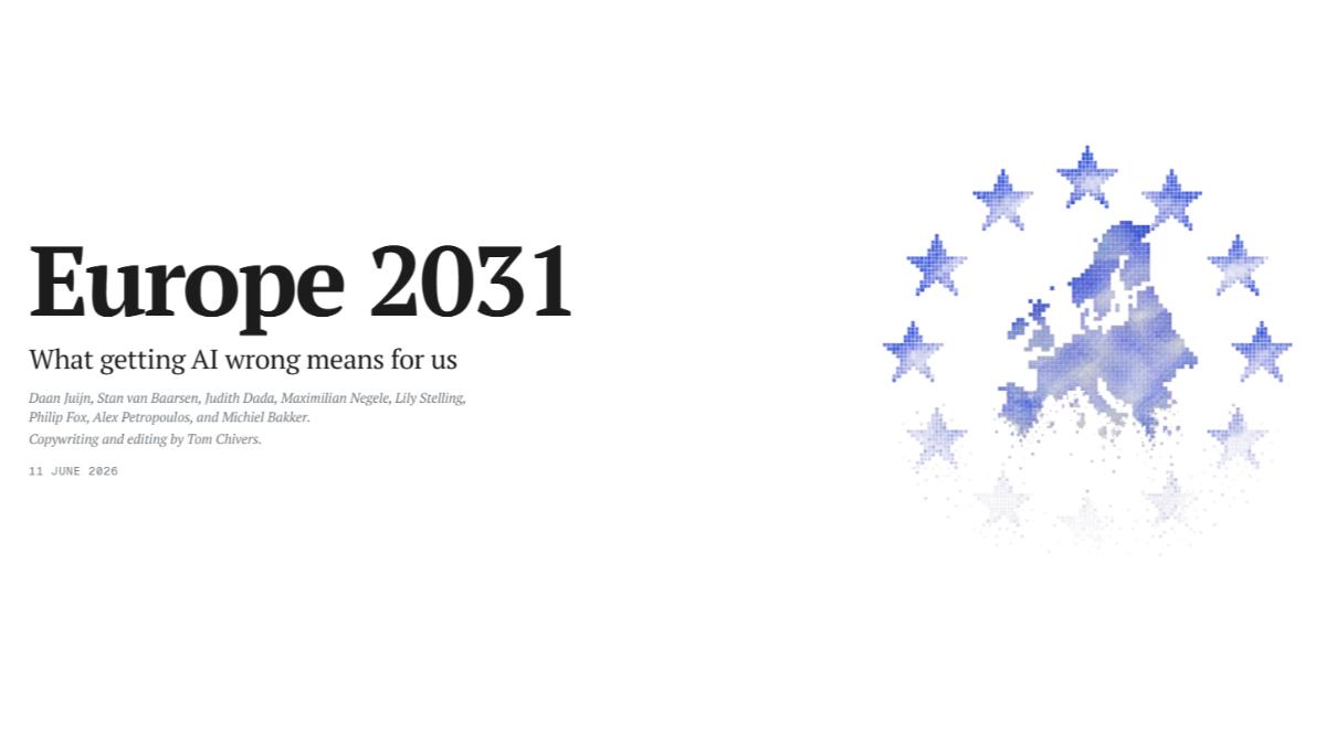 智庫報告《Europe 2031》爆紅 示警歐洲AI競爭力恐遭美中夾擊