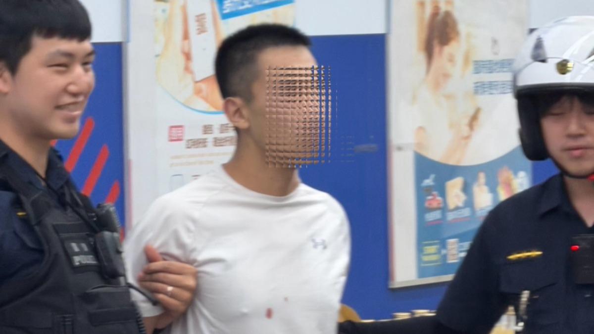 林口萬家福砍人嫌正面曝光!疑酒後失控 案發前還攻擊計程車
