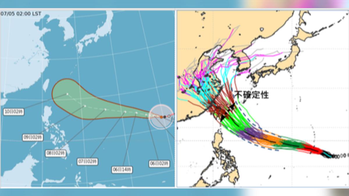 天氣/挑戰風王紀錄!強颱巴威暴風圈擴大 這2天對台影響最劇