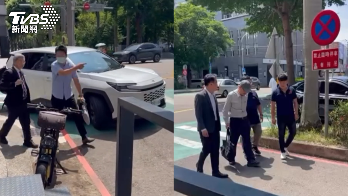 影音/龔明鑫、鄭英耀輔選座車「違停紅線+斑馬線」 警證實:已舉發