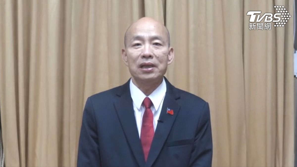 影音/勉「黃復興」 韓國瑜:把中華民國國旗完整交給下一代