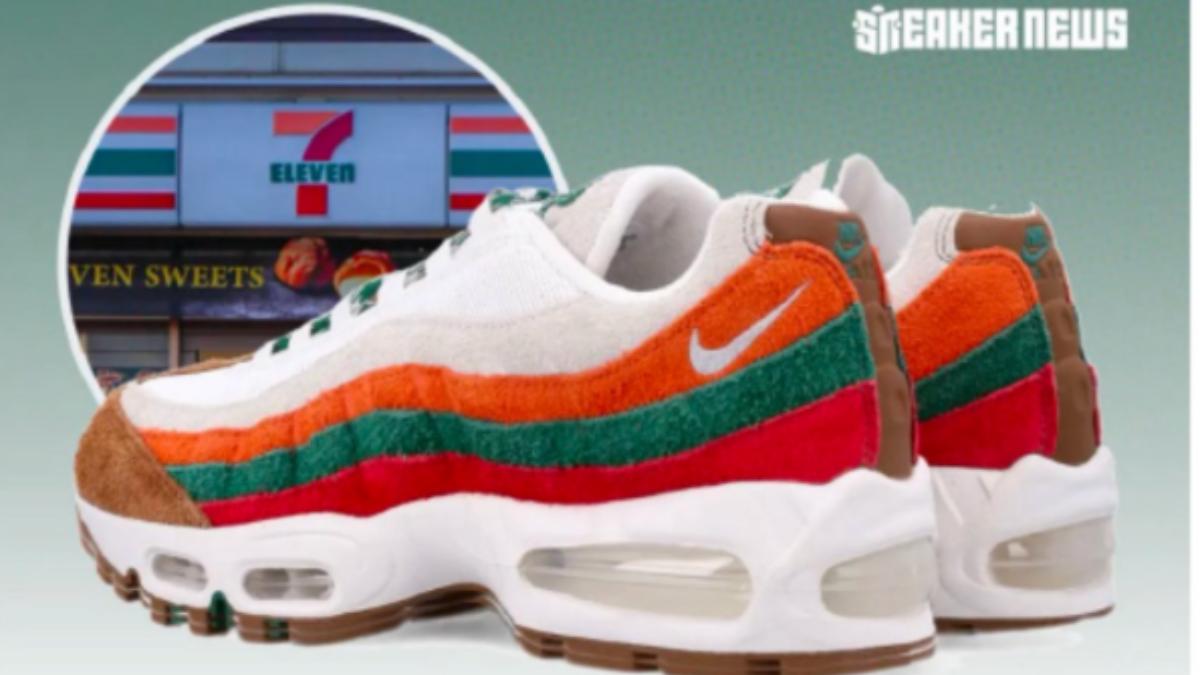 挑7/11開賣!7-11怒告Nike新鞋「抄襲橘綠紅招牌」 求整批銷毀