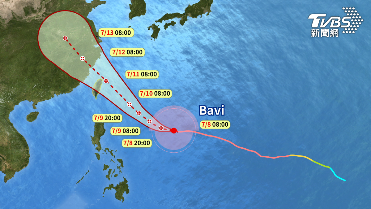 Here’s what to know as Typhoon Bavi approaches Taiwan