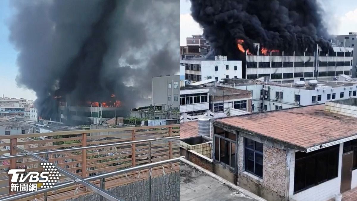 福建鞋廠惡火奪28命!多人受困頂樓 「手抓牆緣」撐不住墜樓