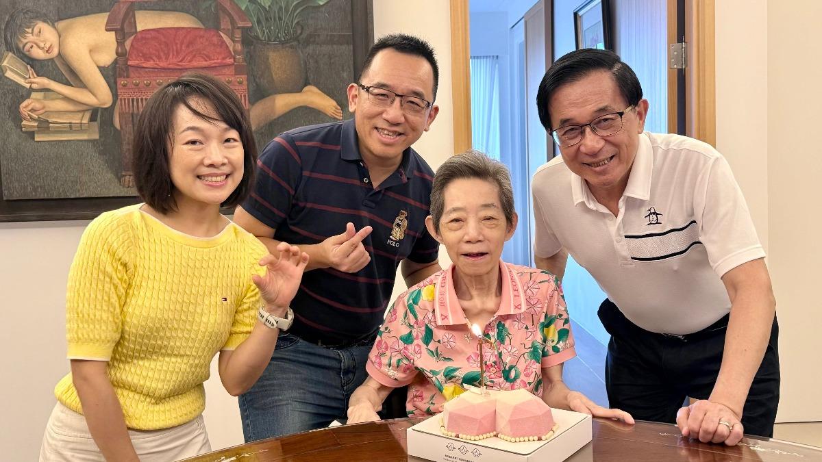 吳淑珍剩28.5kg慶生遭咒 陳水扁怒:這不是委屈什麼才是?