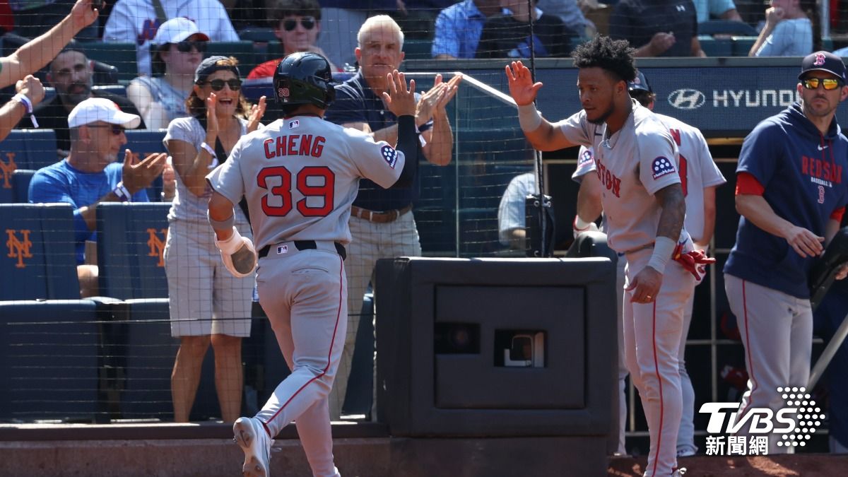 MLB/鄭宗哲代跑建功!紅襪9局追平逆轉勝 締49年隊史紀錄