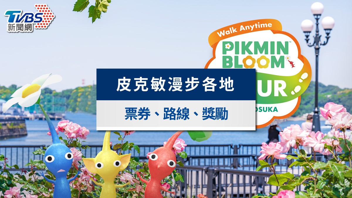 皮克敏「漫步各地橫須賀」攻略!票券、路線、金色花盆獎勵一次看