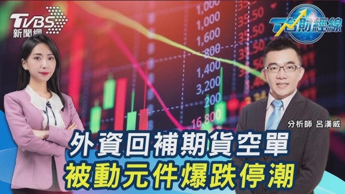 外資空單回補+投信護盤!台股有救? 被動元件怎了? 國巨、華新科、禾伸堂跌停
