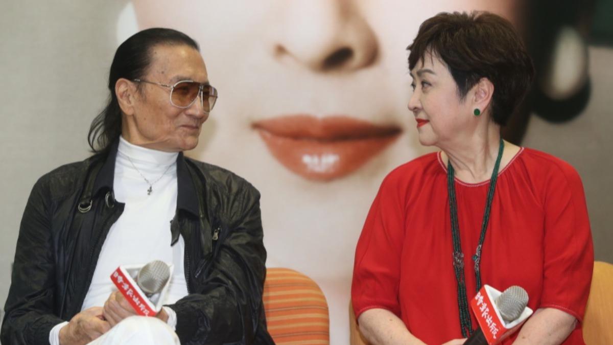 謝賢曾在2019年特別飛來台灣挺甄珍。(圖/中央社提供)