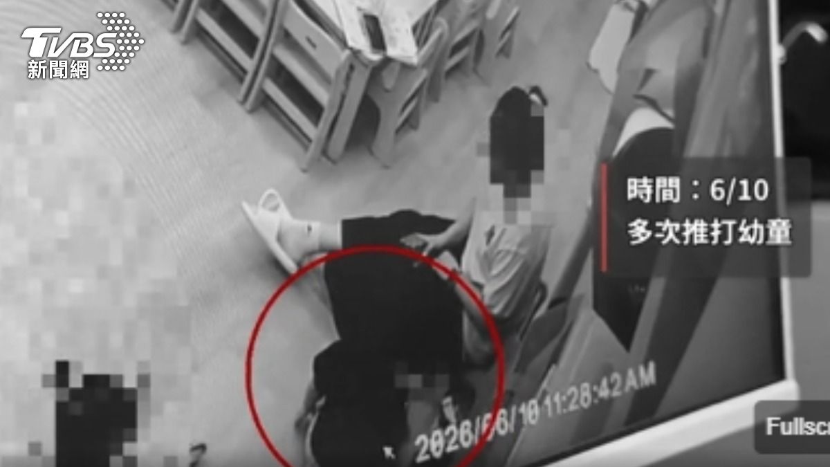 北市幼園爆虐童!2女師推打腳踹 監視器揭76次不當管教