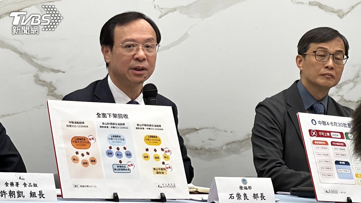 致癌油事件藍青年凱道靜坐絕食 石崇良:食安勿過度政治化