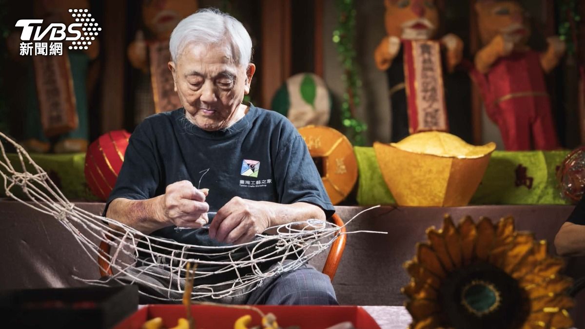 新竹花燈國寶蕭在淦辭世 享耆壽99歲 獲獎當日傳噩耗