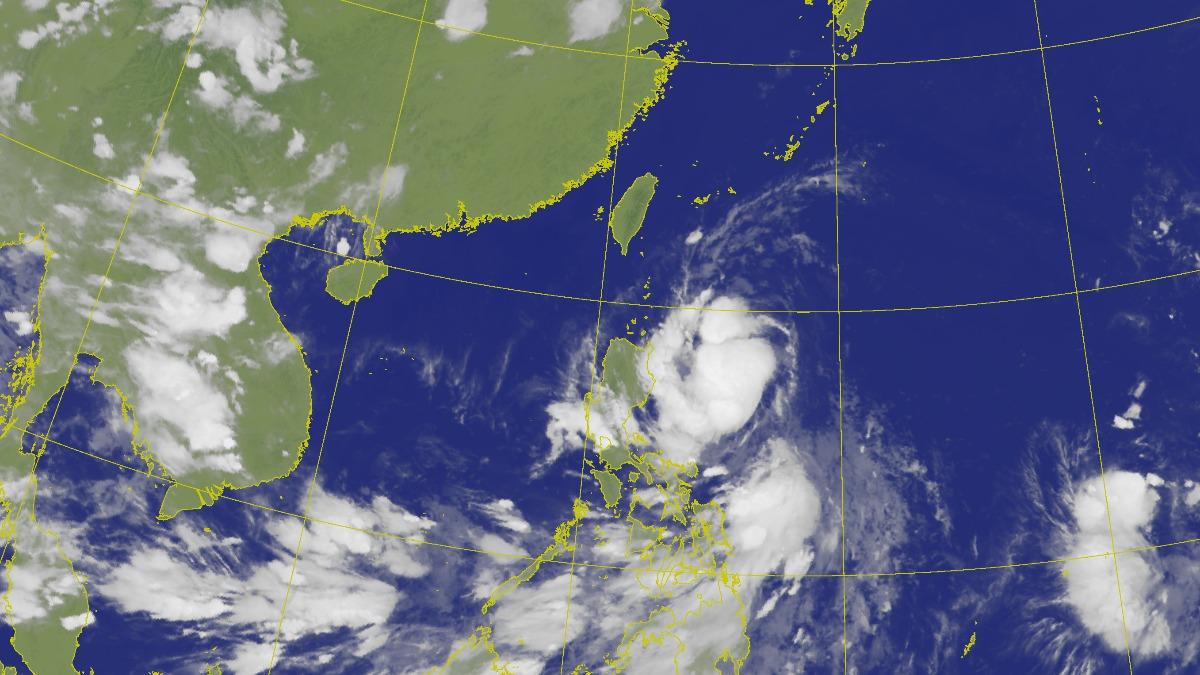 快訊/輕度颱風紅霞生成 氣象署23:30將發海警