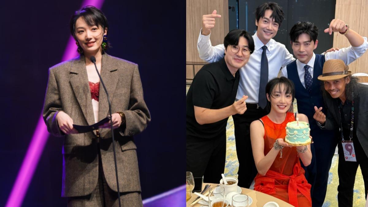 蔡思韵追星不忘放閃!圓夢合照韓國名導 「幫討簽名」送老公劉俊謙