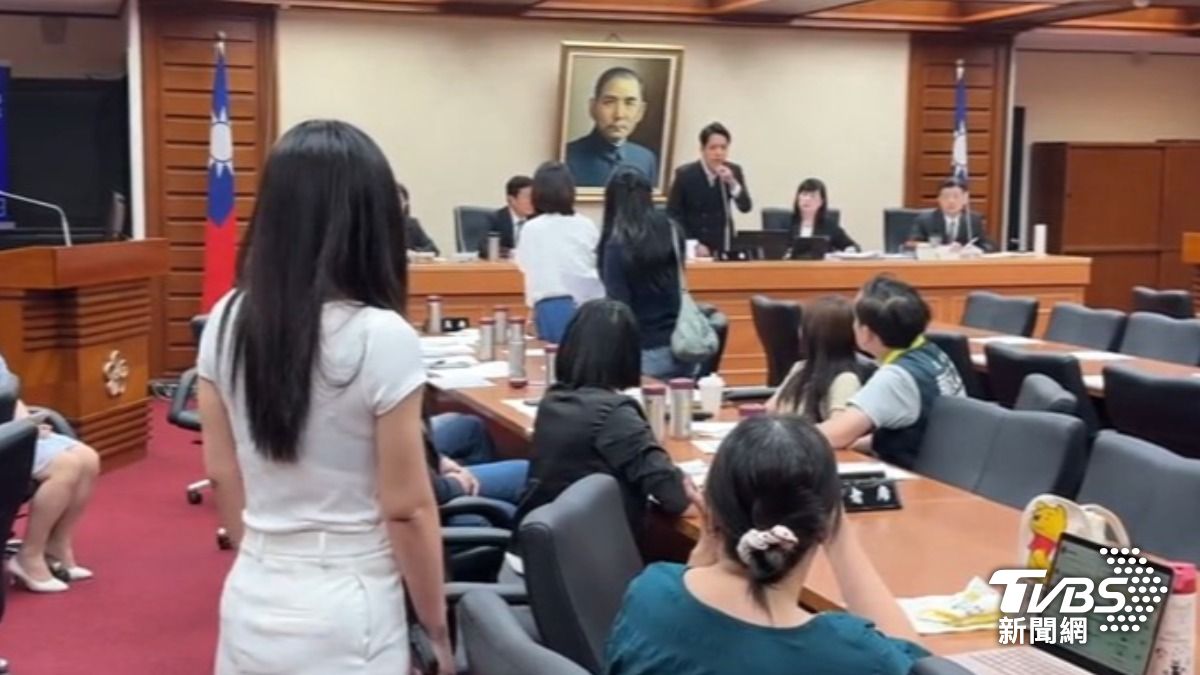 影音/吳沛憶PK羅廷瑋! 立院教文表決爆衝突 綠委怒離場