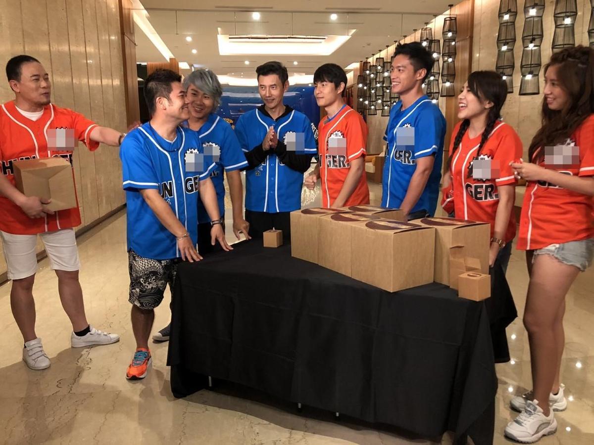 孫協志、許孟哲、王仁甫以《飢餓遊戲》入圍本屆金鐘獎。(中視提供)