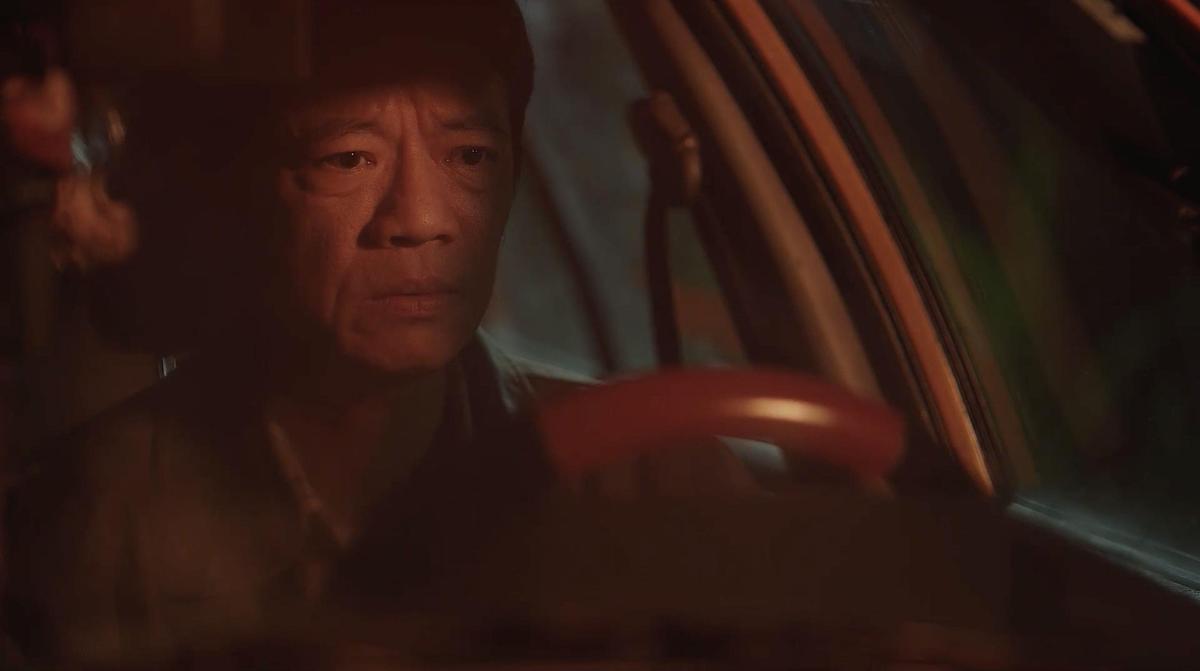 影帝吳朋奉飾演被家庭壓得喘不過氣的中年計程車司機。(公視提供)