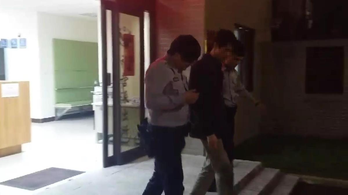 鄭男供稱是失業壓力太大才下手犯案。(翻攝畫面)