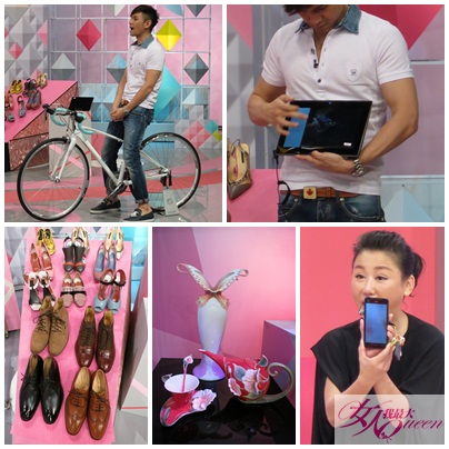 感覺剛剛好的粉藍幾何高跟鞋 【2013/06/10 紅到世界各地的台灣之光】
