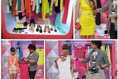 備受矚目的螢光黃露背洋裝【2013/06/11 夏日美白必勝大作戰】