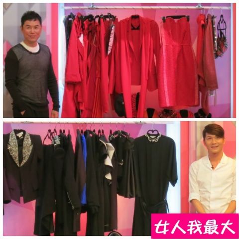 梅琳、陳孫華老師示範初秋紅黑LOOK【2013/09/11 早秋必備 時尚紅VS經典黑】