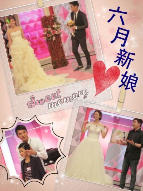 明川老師示範慧如【2014/05/13 我們結婚了!我想成為最美的六月新娘】