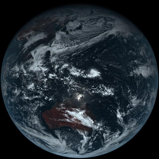 地球不是藍色的 日衛星拍攝地球其實長這樣 行星 Nasa 外太空 Tvbs新聞網