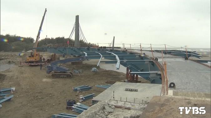  永安漁港「笨鯊橋」將落成　打造新景點