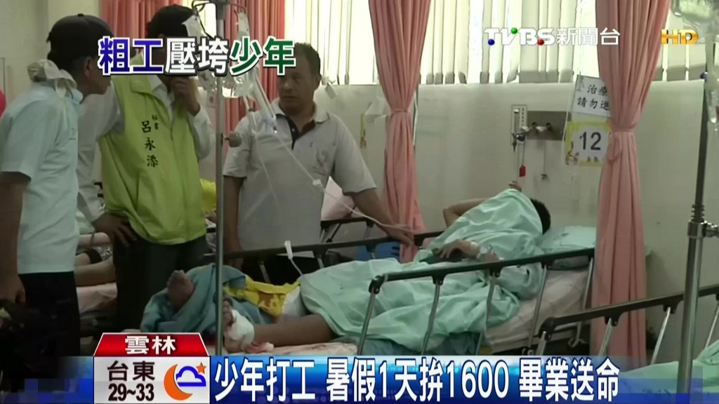 少年暑假打工水溝擋土牆塌1死1傷 壓死 Tvbs新聞網