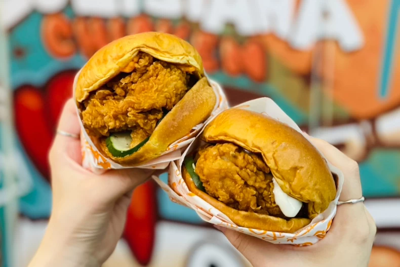 美國Popeyes炸雞台灣首店、漢堡、速食
