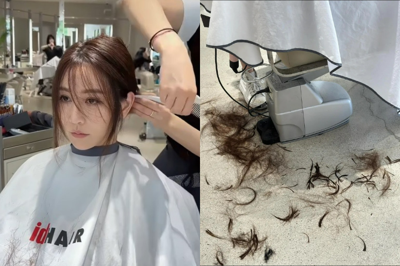 2024髮型/曾莞婷曬新髮型「高層次輪廓剪」，曝韓國剪髮初體驗：價格超便宜