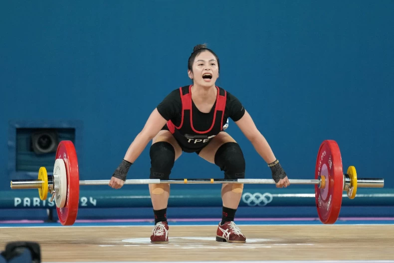 巴黎奧運「舉重精靈」方莞靈（圖片來源：中華奧會）