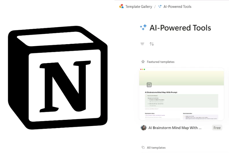 筆記型AI工具Notion