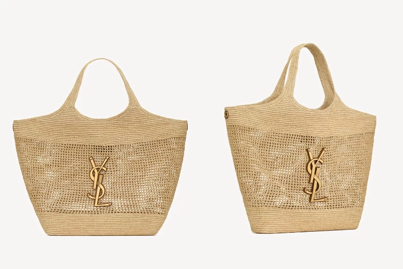 徐藝洋精品包收藏：YSL ICARE IN RAFFIA