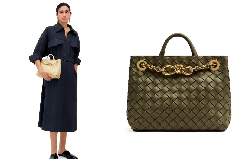 有錢人喜歡揹什麼包：Bottega Veneta Andiamo