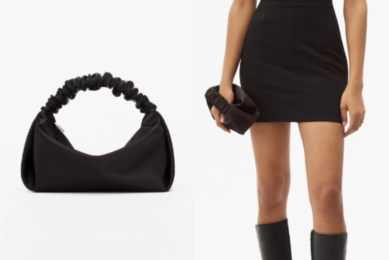 Mid-Range手袋推薦：Alexander Wang Scrunchie迷你手提包