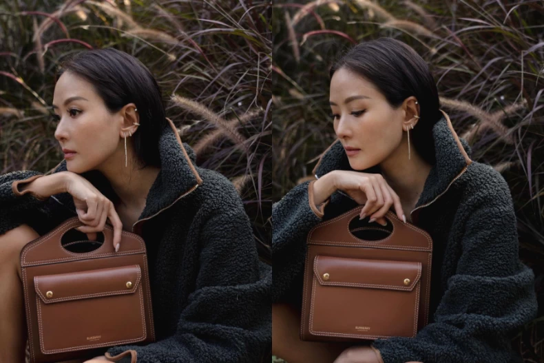 孫芸芸BURBERRY收藏：Pocket Bag