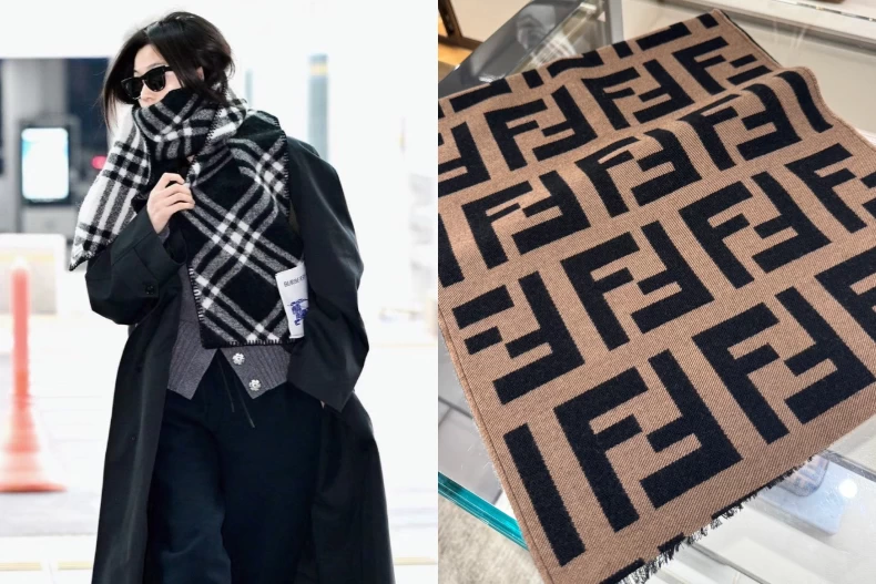 Lily許韶恩IG「Burberry圍巾」出鏡率超高！特搜「精品圍巾」：全智賢同款全球大斷貨