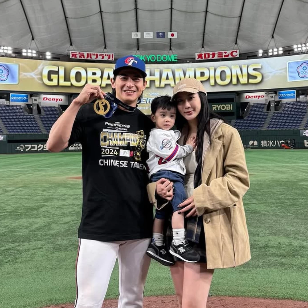 台灣隊長陳傑憲「超甜寵妻」！愛妻事蹟數不完，全網暈船：這男人太帥