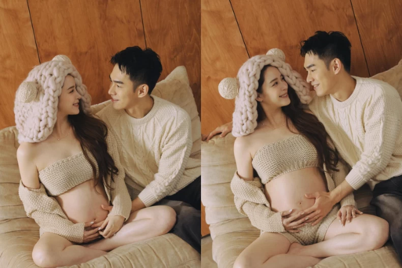 歐陽妮妮曬孕婦寫真