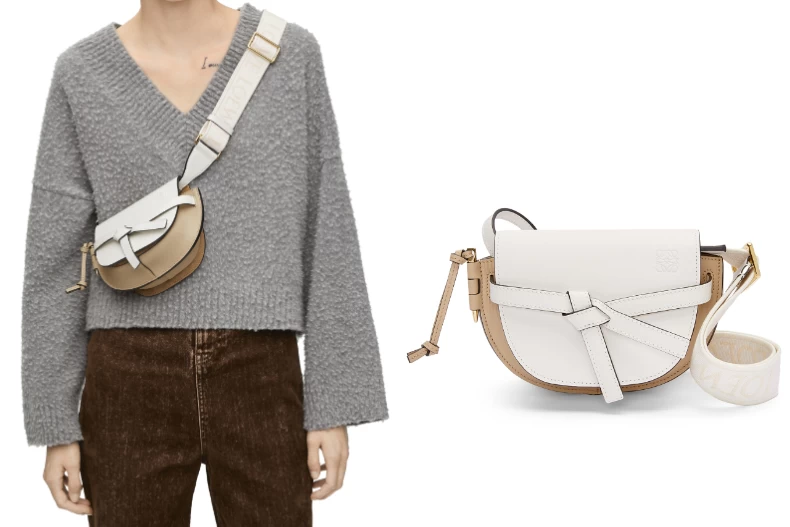 LOEWE凍漲包款：Mini Gate Dual bag