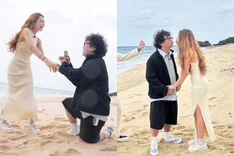 納豆二度向依依求婚