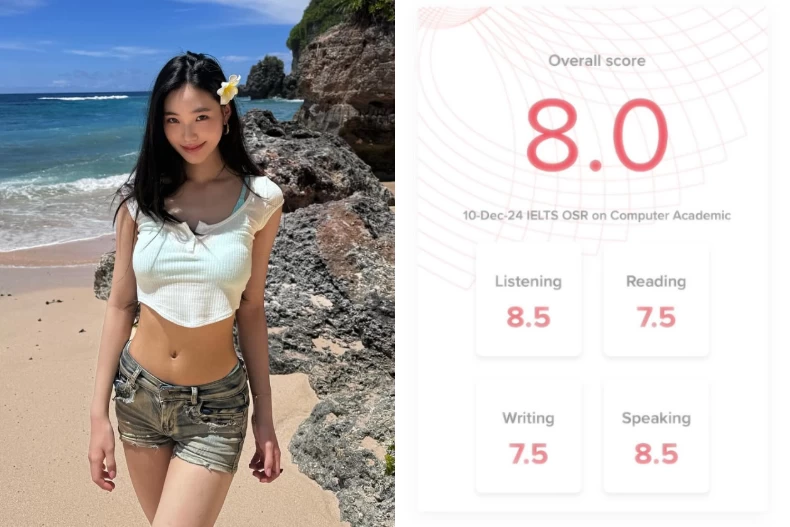 小S二女兒曬雅思成績單全網嚇壞