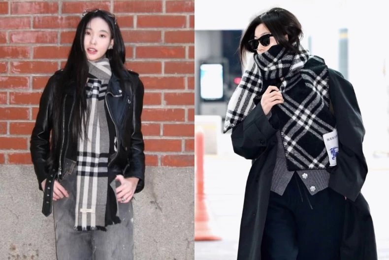 Lily許韶恩IG「Burberry圍巾」出鏡率超高！特搜「精品圍巾」：全智賢同款全球大斷貨