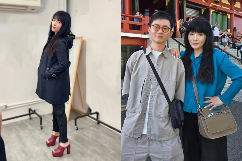 唐綺陽狠瘦15公斤，重新穿回20年Burberry外套風衣！遊日身上行頭超吸睛！
