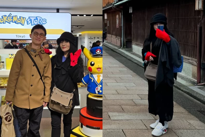 唐綺陽狠瘦15公斤，重新穿回20年Burberry外套風衣！遊日身上行頭超吸睛！