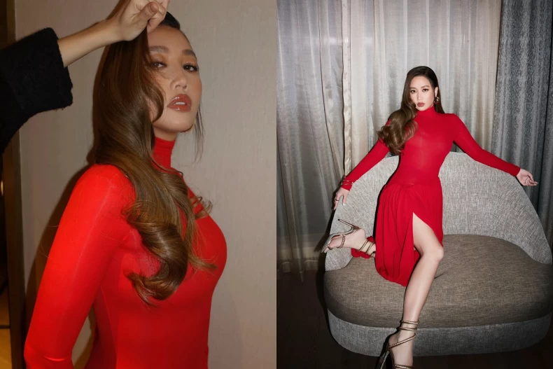 「華妃」蔣欣41歲無修圖狀態曝光！減肥成功瘦出回春感，巴掌臉+天鵝頸美翻！